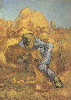 Vincent Van Gogh The Sheaf-Binder (nn04) oil painting image